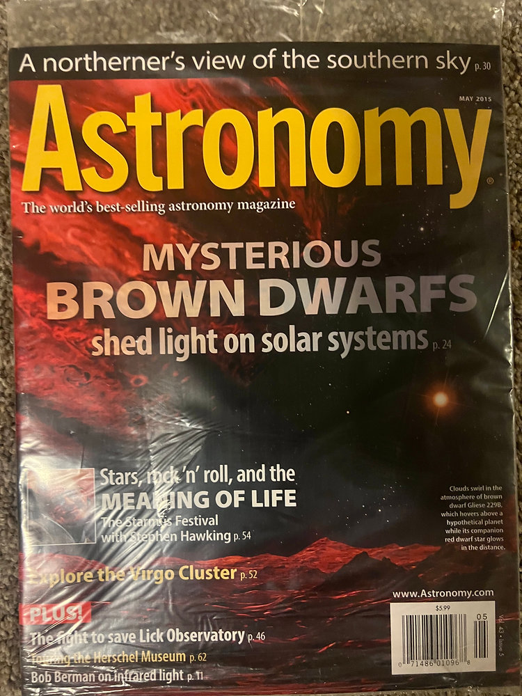 Astronomie mai 2015 - étoiles, rock'n'roll et sens de la vie