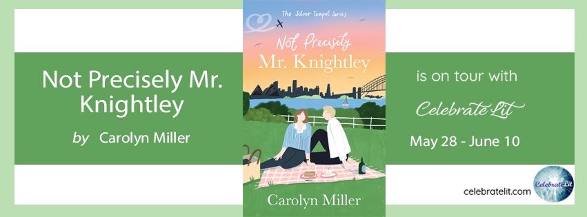 Une version moderne du classique d'Austen... Not Precisely Mr. Knightley de Carolyn Miller (Critique et #Giveaway) #NotPreciselyMrKnightley #TheSilverTeapot #CarolynMiller #newbooks #bookx #romancebooks #BarbourFiction #cleanreads #christianromance @Celebrate_Li
